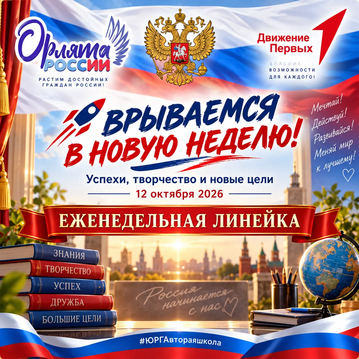 Врываемся в учебу с новыми силами! 🍁🏫