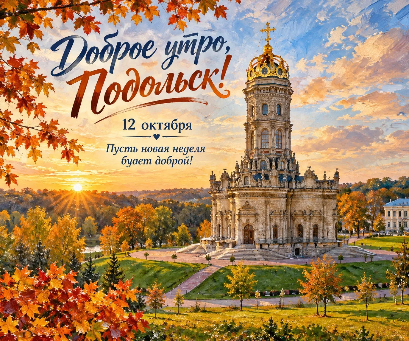 ☀️ Доброе утро, Подольск!