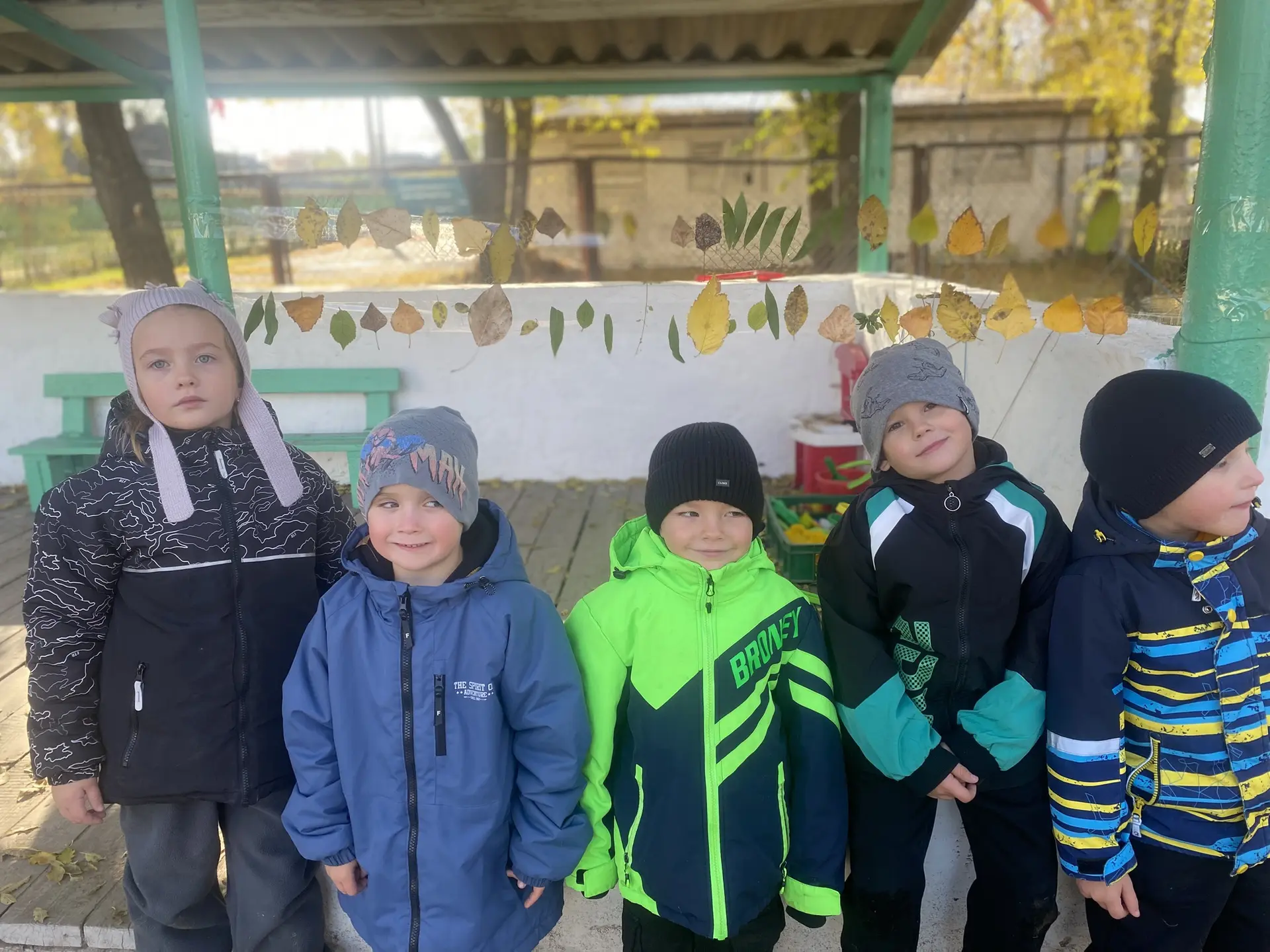 🍂 Осеннее творчество на прогулке!