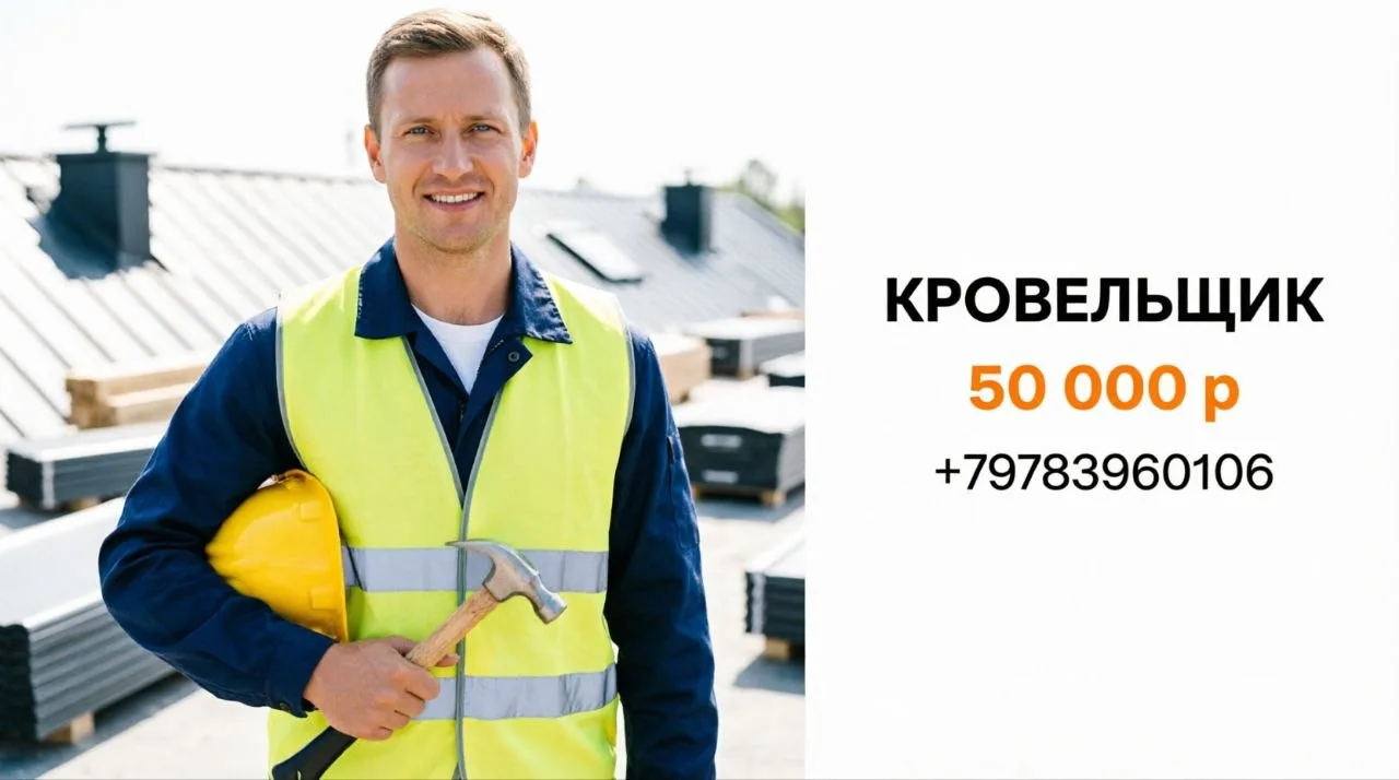 КРОВЕЛЬЩИК | 50 000 р
