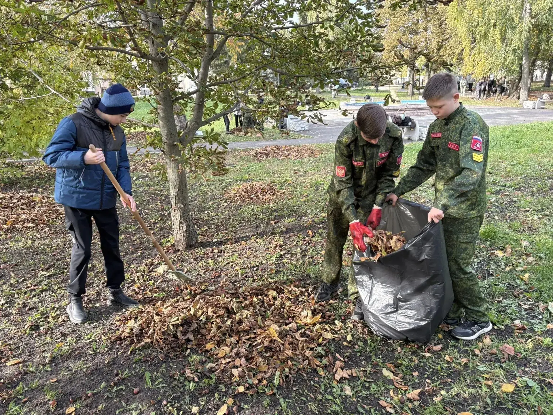 Трудовой десант 🍁