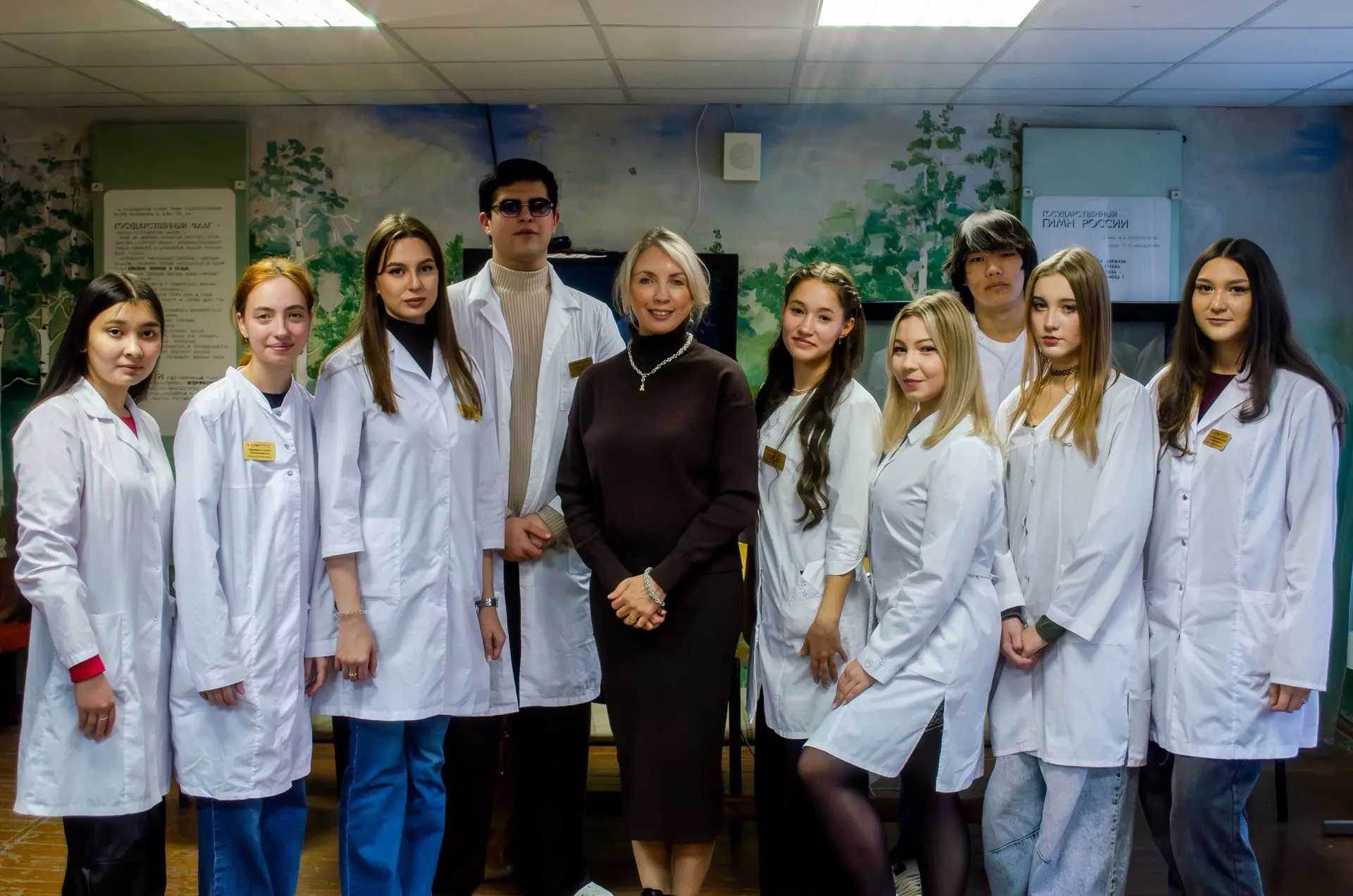 В общежитии колледжа прошла просветительская лекция от медицинских специалистов