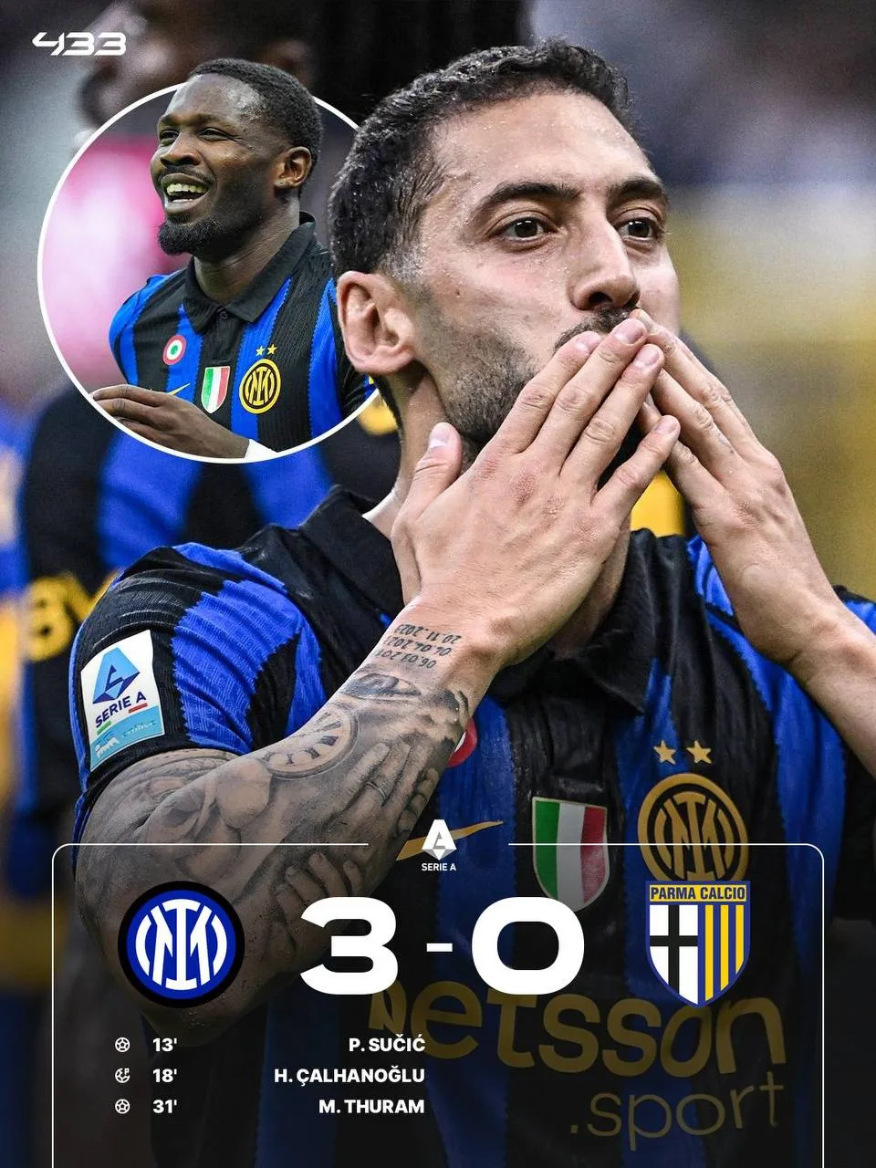 𝐈𝐍𝐓𝐄𝐑 𝐆𝐎 𝐓𝐎𝐏 𝐎𝐅 𝐒𝐄𝐑𝐈𝐄 𝐀 🔝⚫🔵