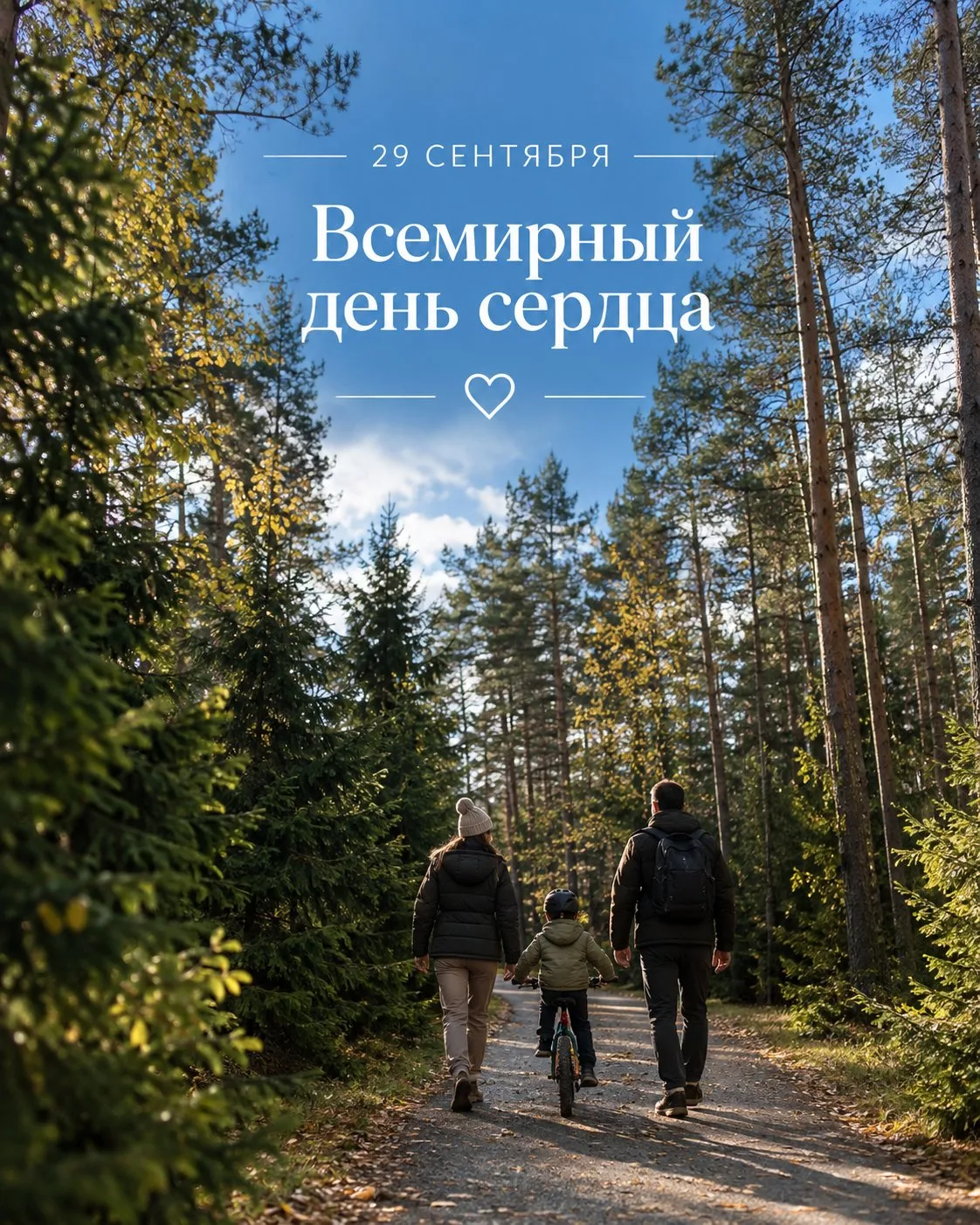 ❤️ 29 сентября — всемирный день сердца