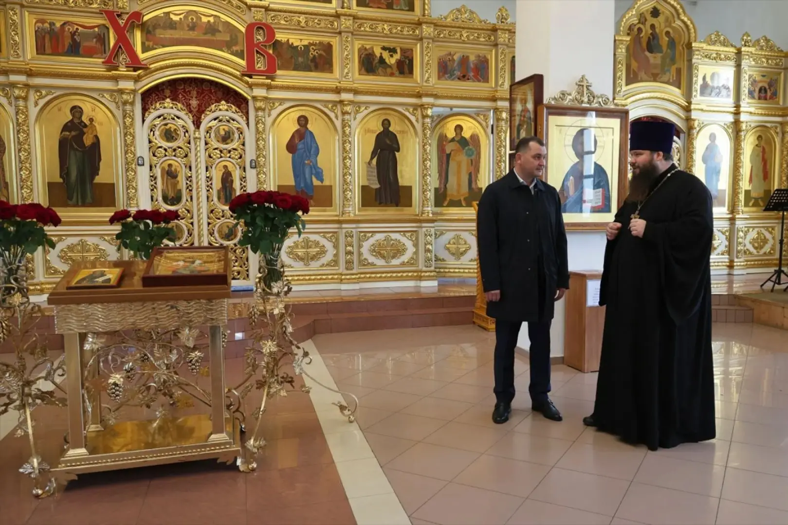 ✨ ВРИП главы округа Михаил Криворучко посетил Казанский храм Павловского Посада