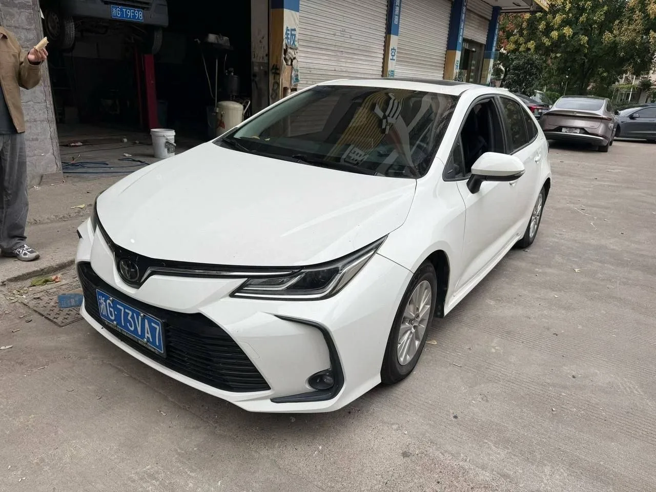 На подборе Toyota Corolla/Levin