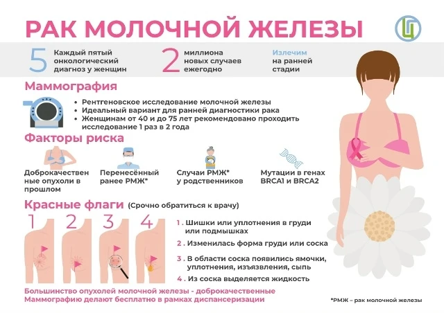 Рак молочной железы — самая распространенная форма рака в мире.