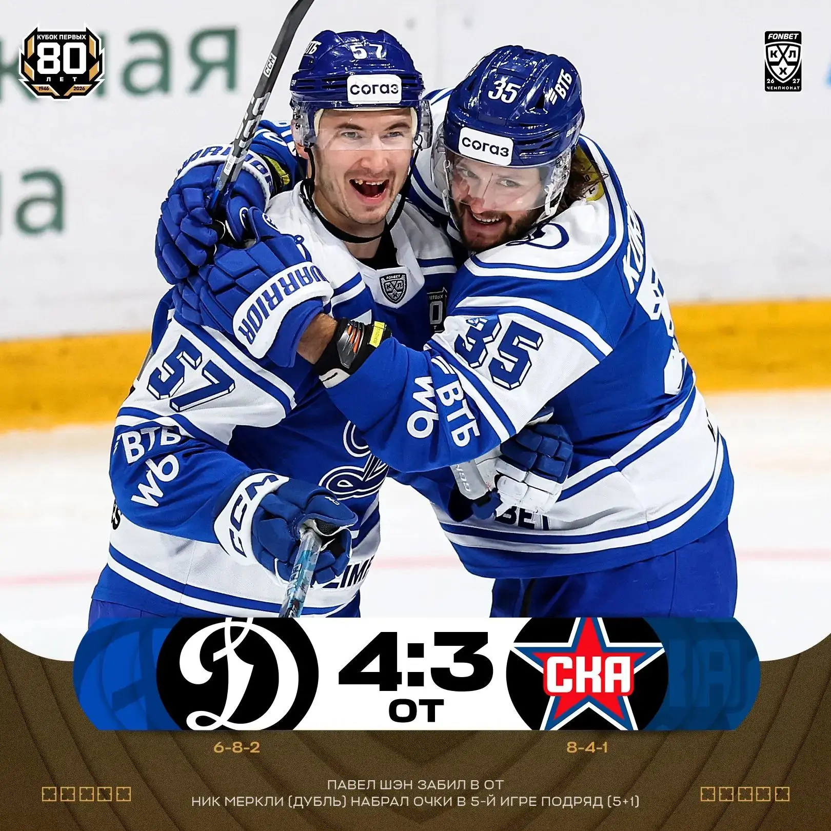 Итог матча 🏒👀
