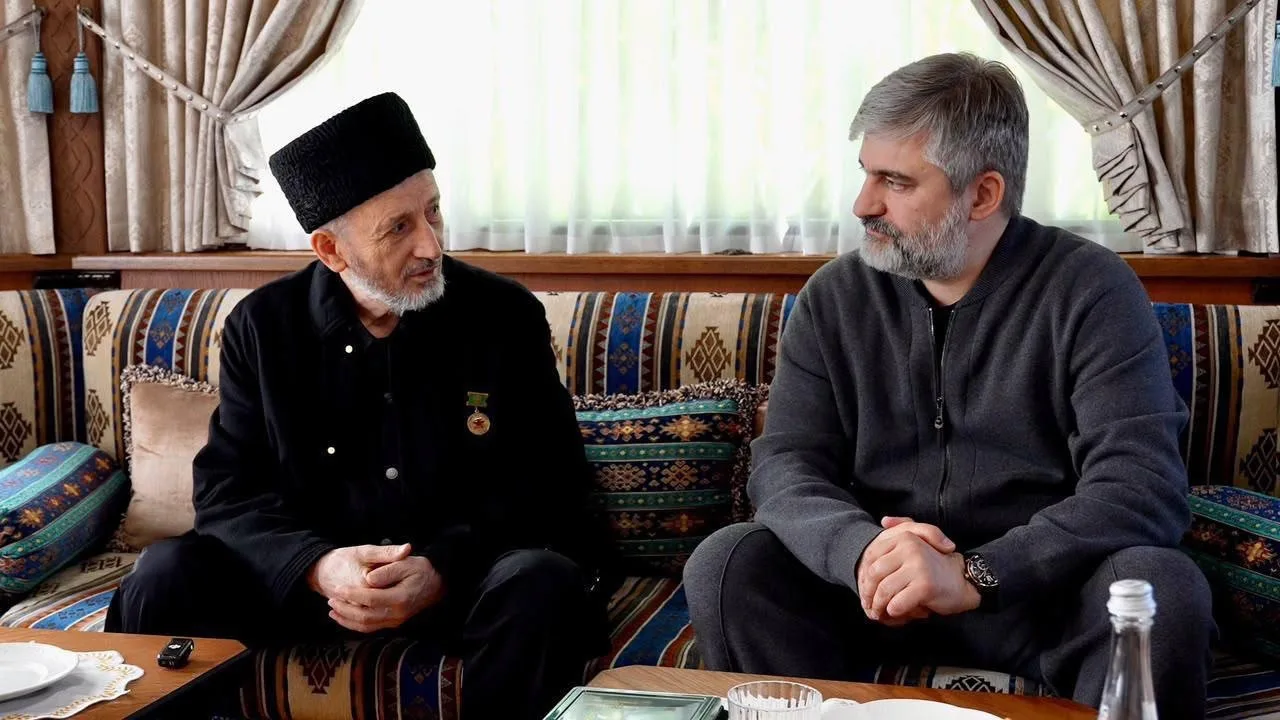 ⚡️Муфтия Дагестана шейха Ахмада Афанди наградили медалью «Патриот России»