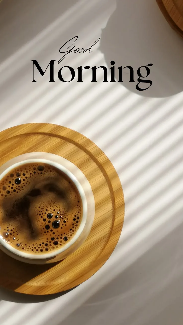 GOOD MORNING☕