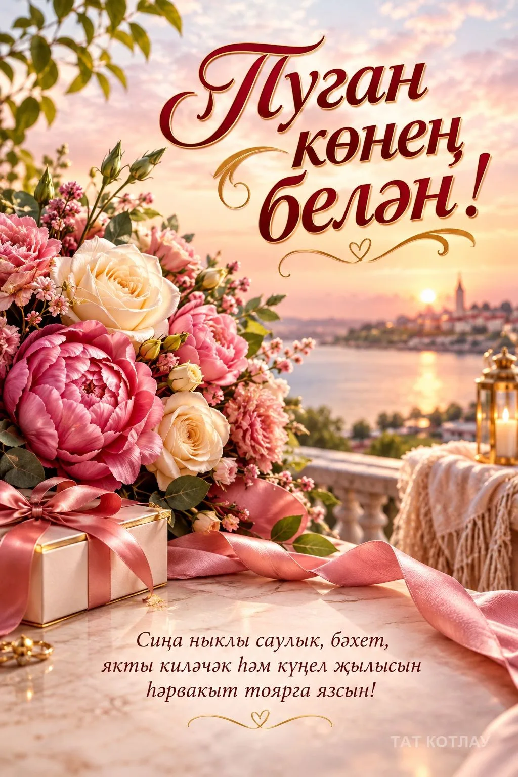 👍 Туган конен белэн