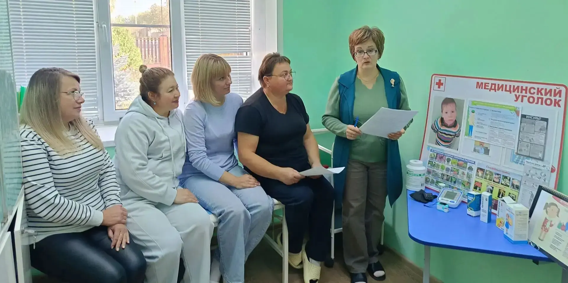 В ОКУ "Охочевский центр для несовершеннолетних "Непоседы"состоялась беседа среди медици...