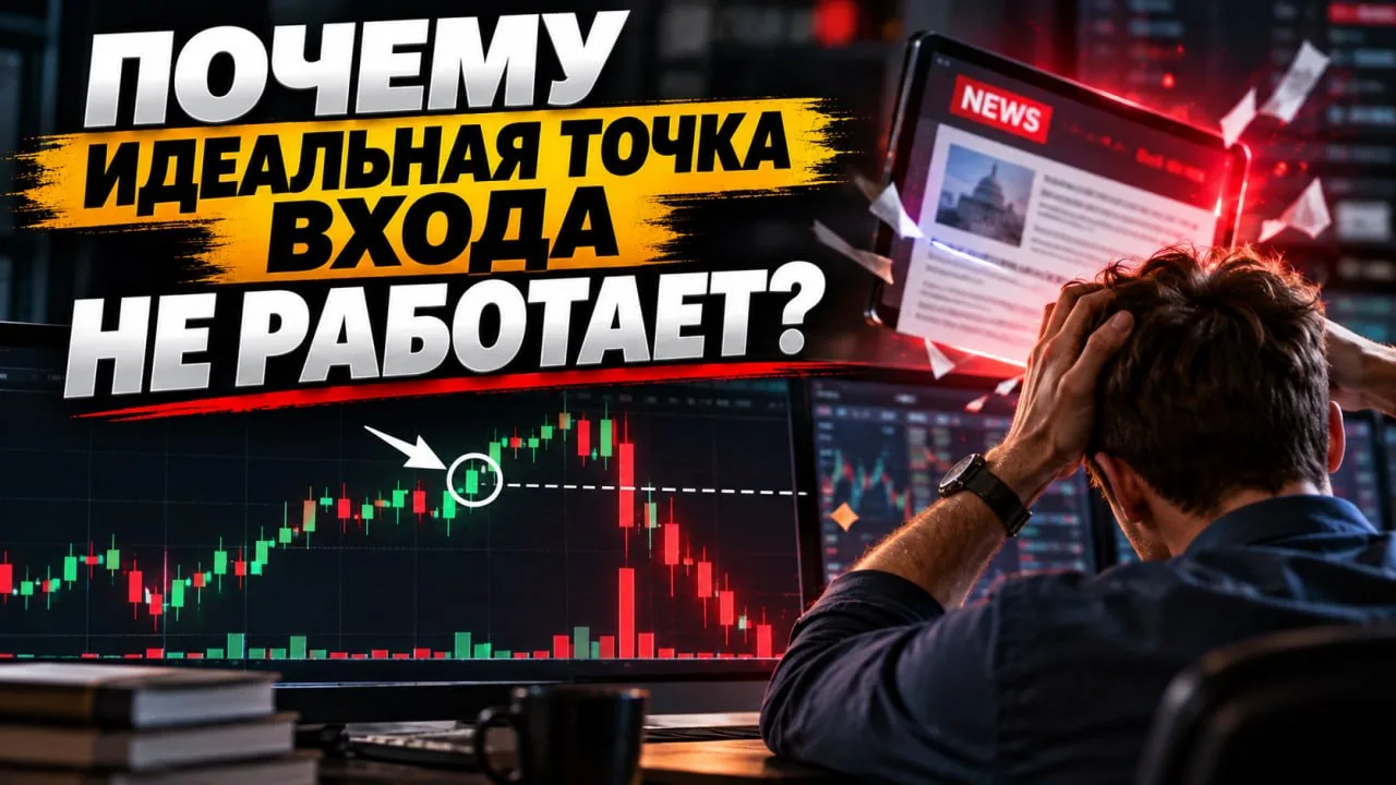 🎞 Почему идеальная точка входа в сделку не работает?