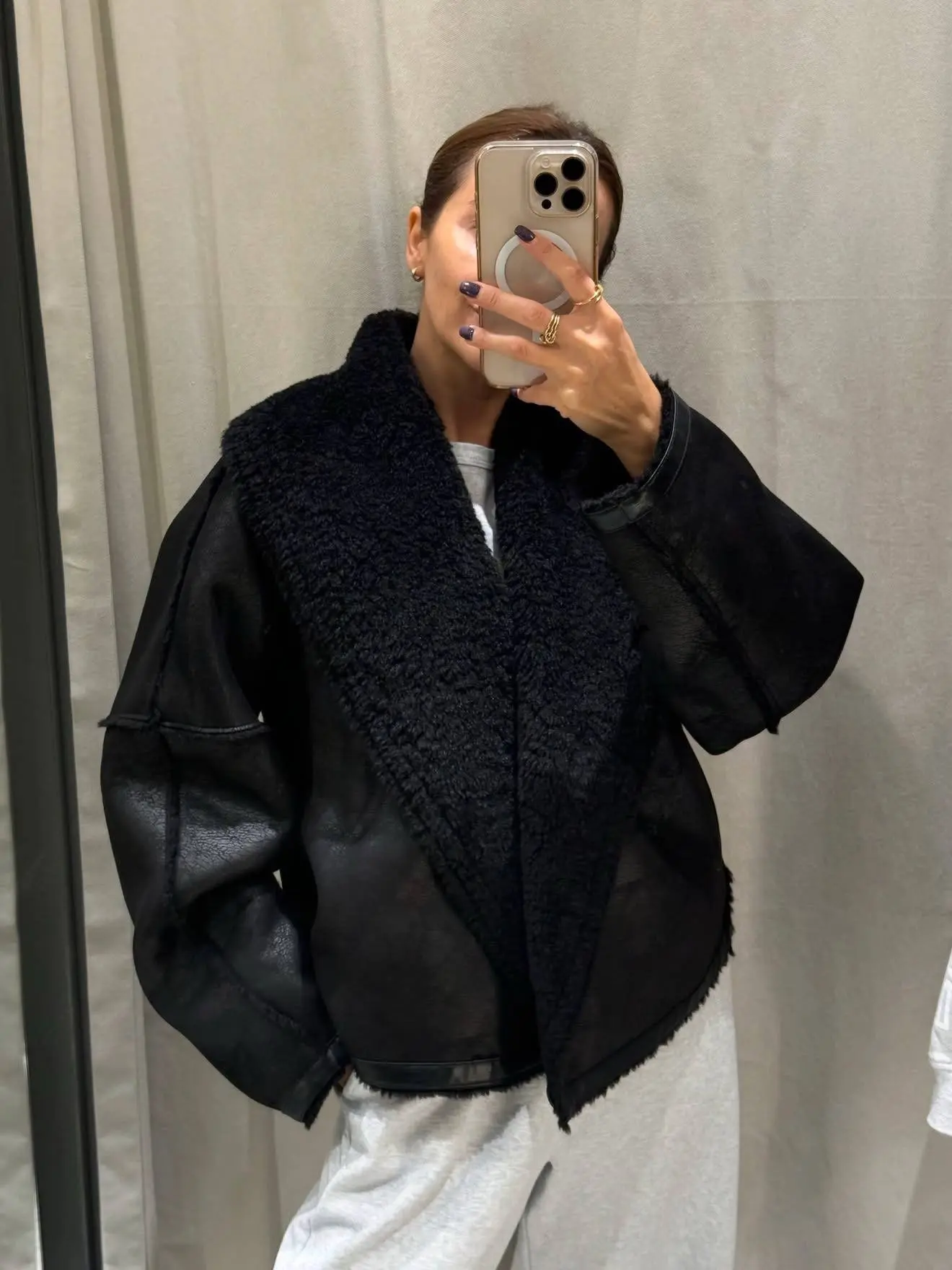 Ещё одна нереальная дублёнка ZARA!