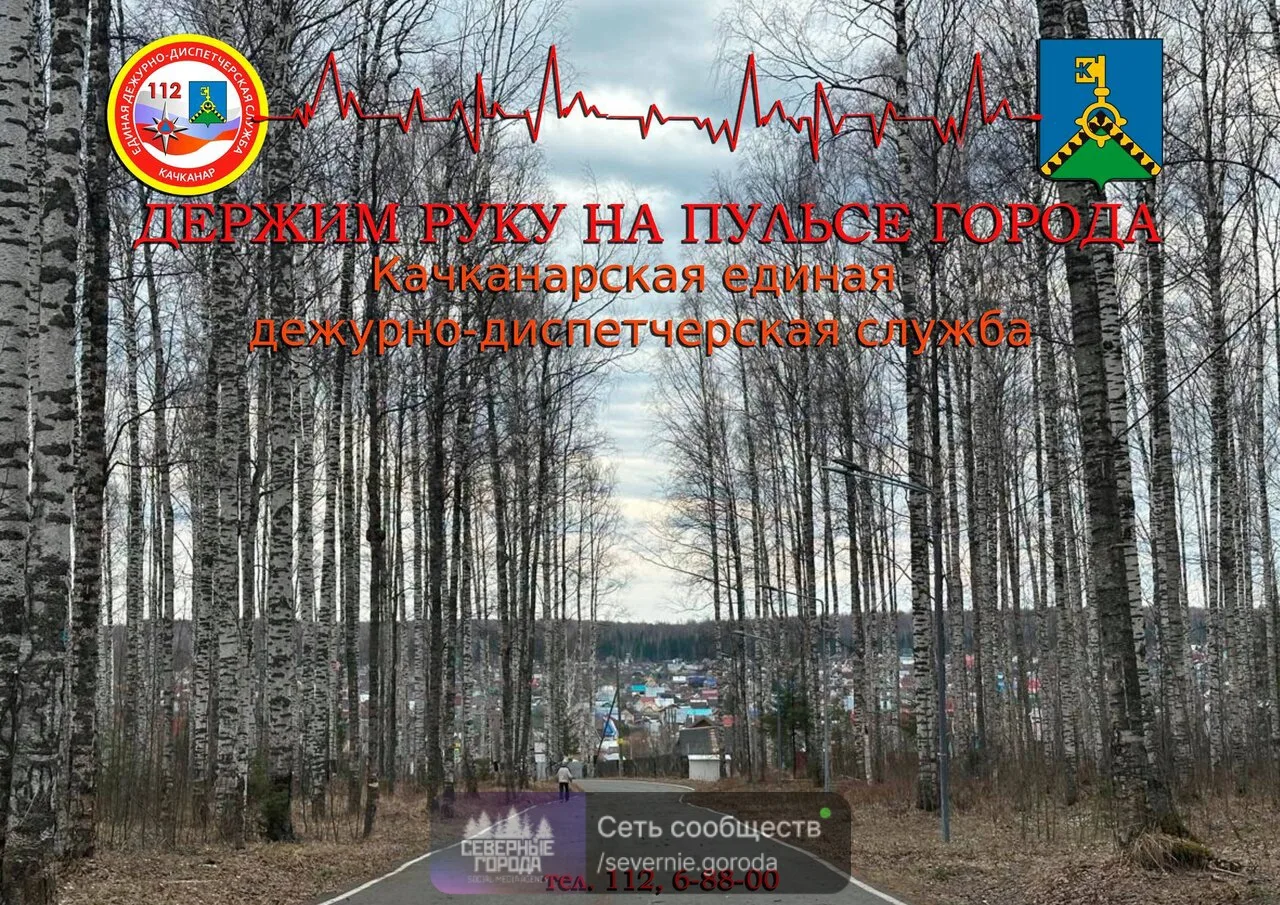Сводка происшествий на территории Качканарского муниципального округа за сутки (с 08:45...
