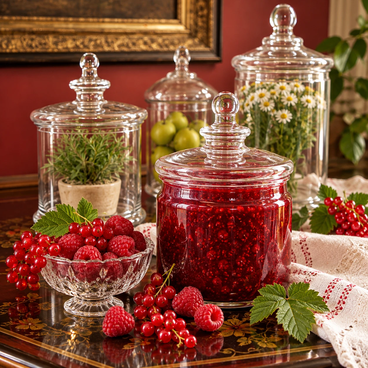 🍓 МАЛИНОВОЕ ВАРЕНЬЕ С КРАСНОЙ СМОРОДИНОЙ — ГУСТОЕ, АРОМАТНОЕ И НЕВЕРОЯТНО ВКУСНОЕ! 😋
