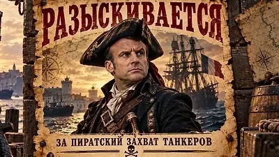 🇷🇺«Закончат, как пираты в Сомали»: Макрону пообещали неприятности из-за охоты на танк...