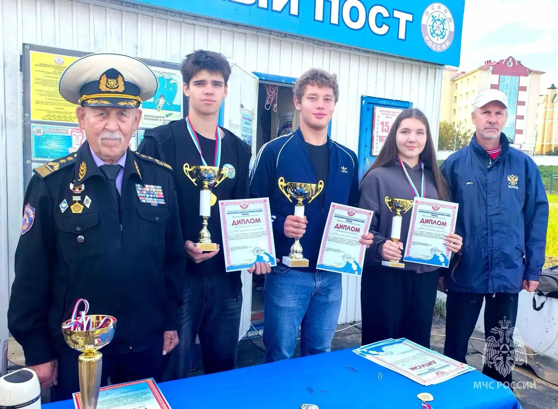 Гимназия №12 впервые выиграла школьные водные соревнования