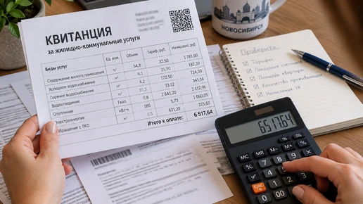 Новосибирцам рассказали, как проверить начисления в квитанциях ЖКХ