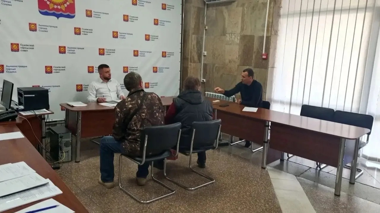 Сегодня в администрации города Судака провёл традиционный приём граждан