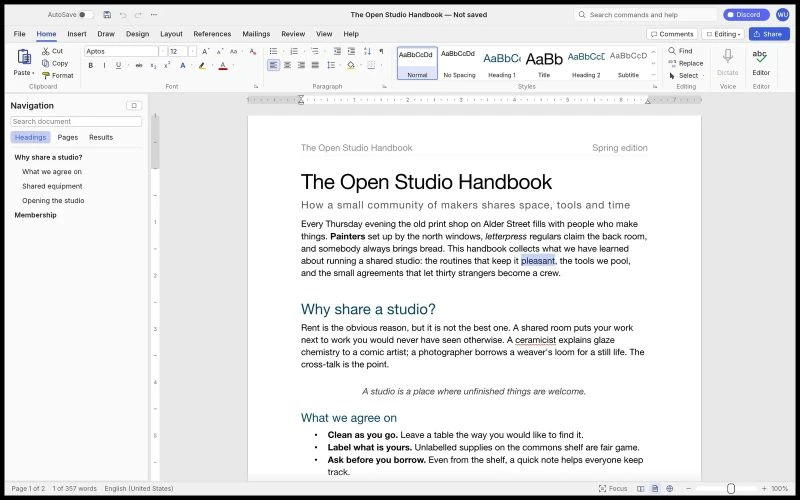 📌 Разработчик бесплатного клона Photoshop взялся за воссоздание Microsoft Office