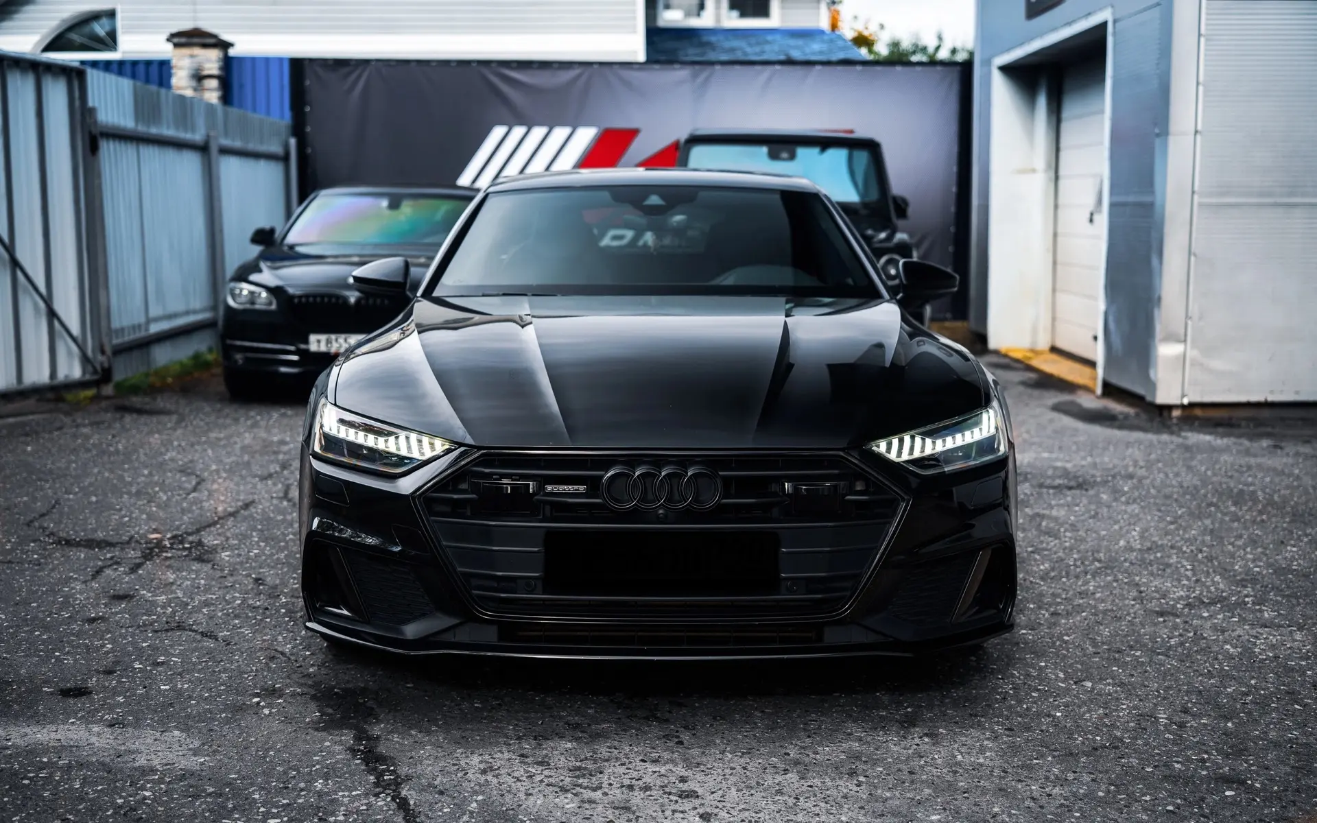 Наш постоянный клиент из региона привез только купленную AUDI A7 55TDI на программное у...