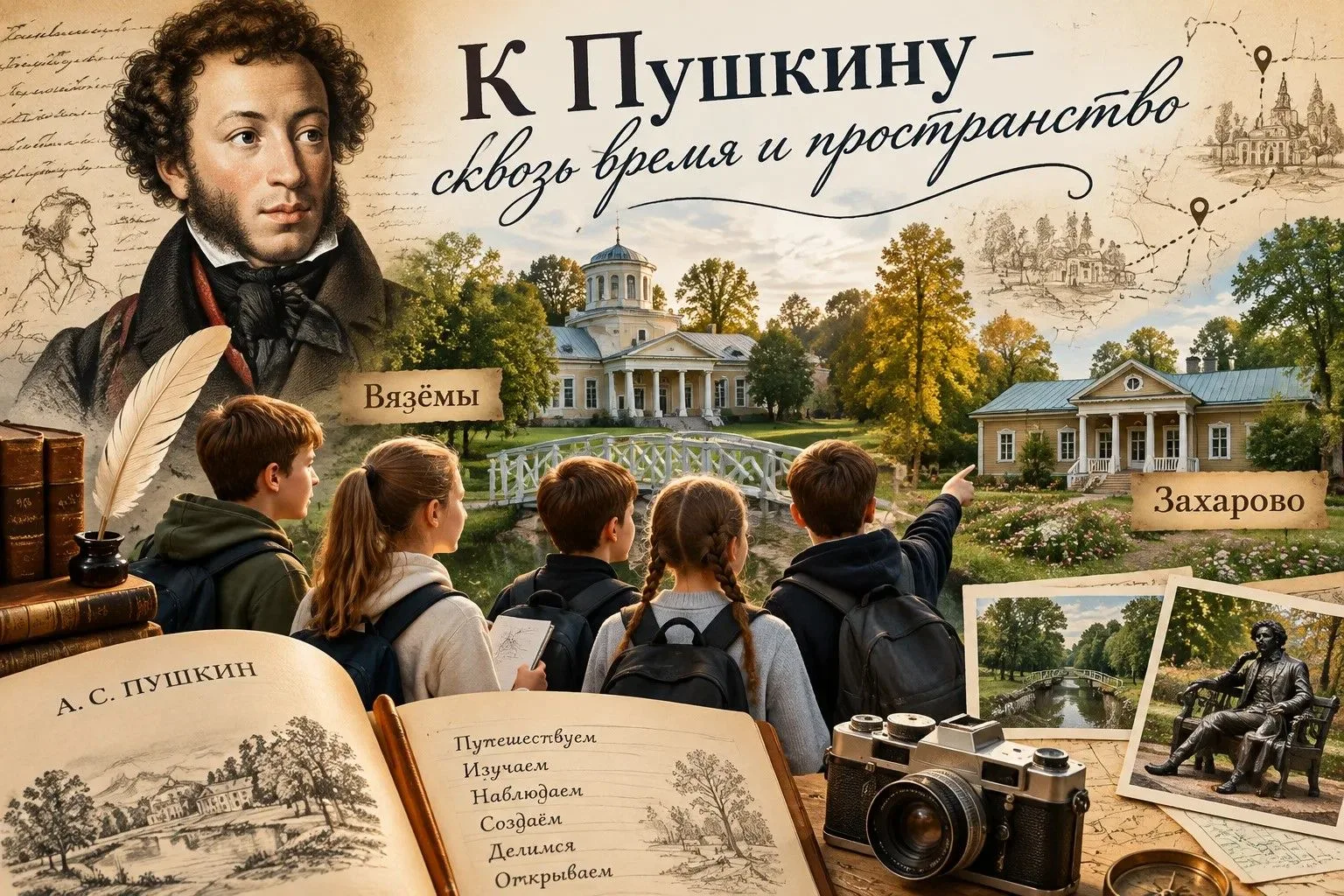 В 5 «А» классе стартовал долгосрочный проект «К Пушкину — сквозь время и пространство»....