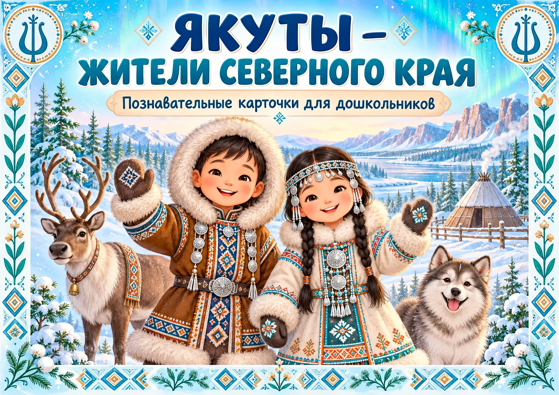 ❄ Новинка! «Народы России: Якуты — жители северного края»