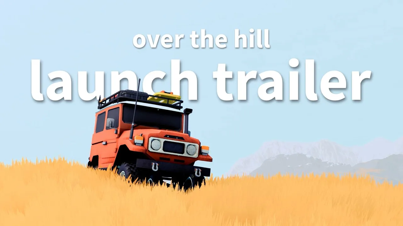 Вышла новая игра over the hill от студии, подарившей нам Art of Rally. Это не привычные...