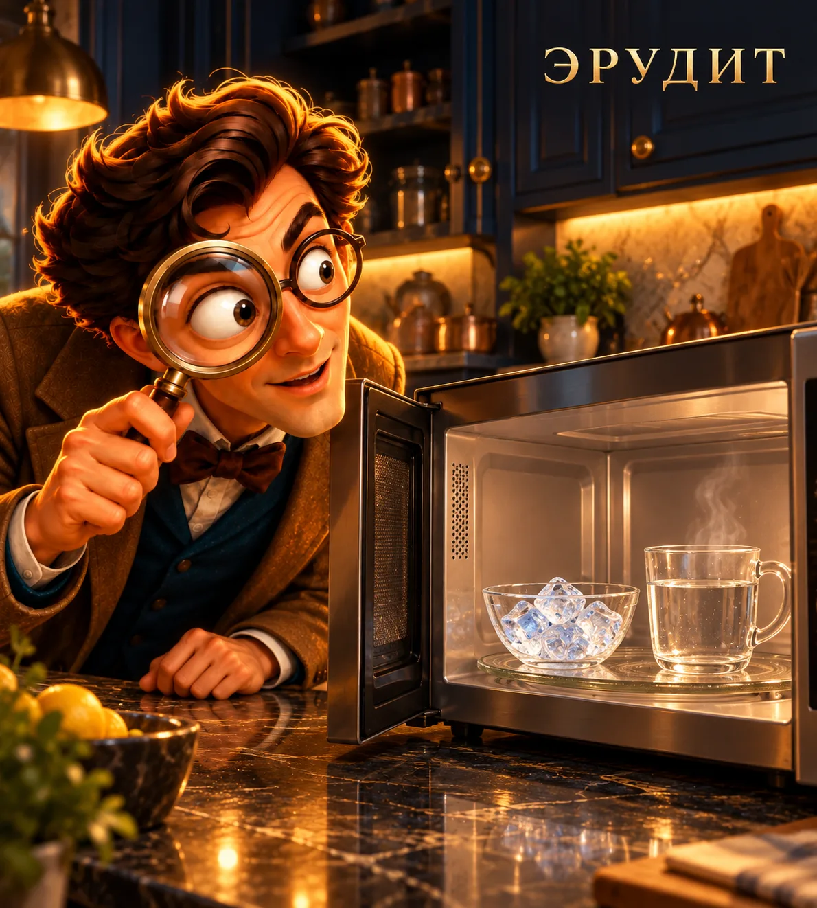 🧊 Микроволновка нагревает воду. Почему же лёд ей так плохо поддаётся?