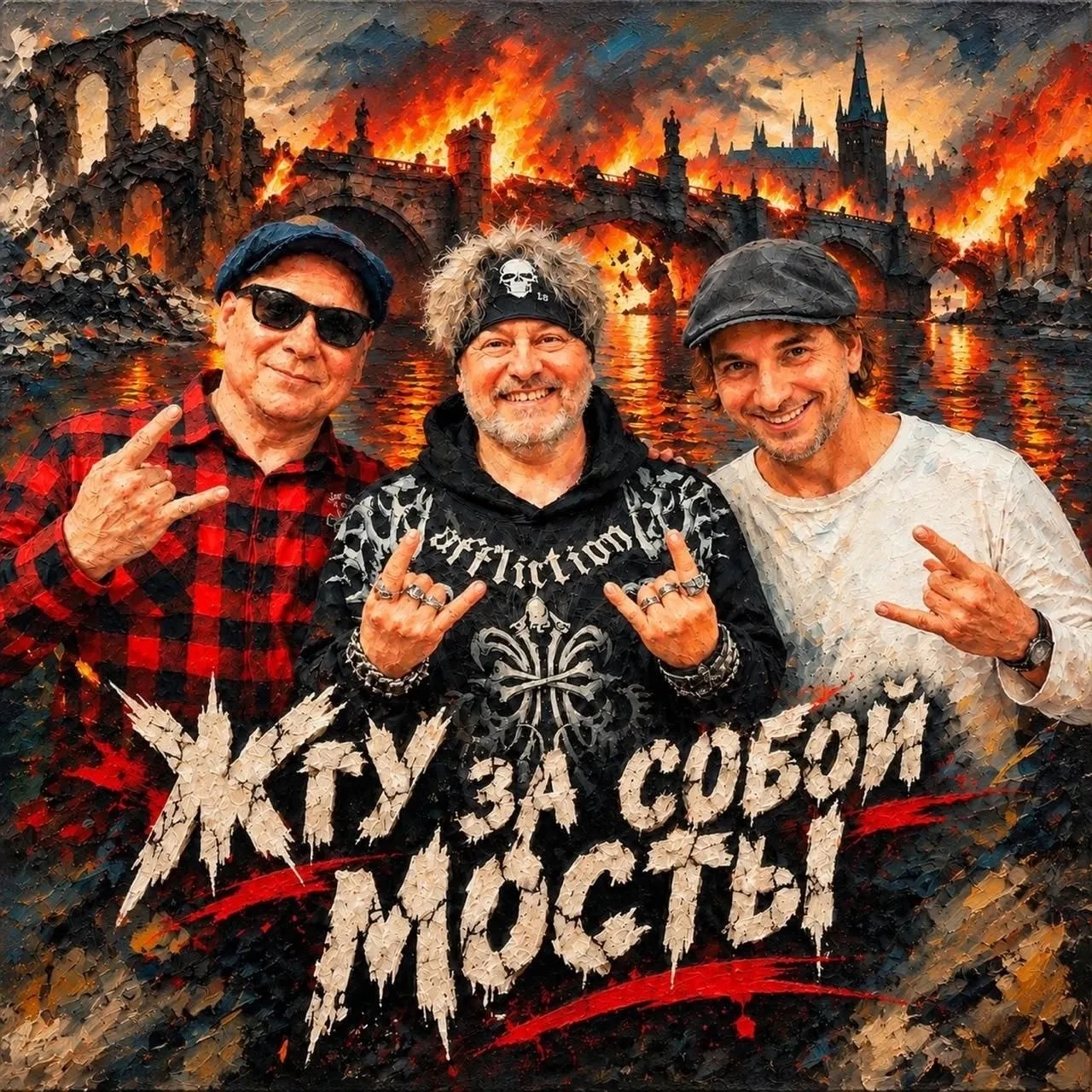M.A.D. Band feat. Александр Устюгов, Эдуард Радзюкевич - «Жгу за собой мосты»
