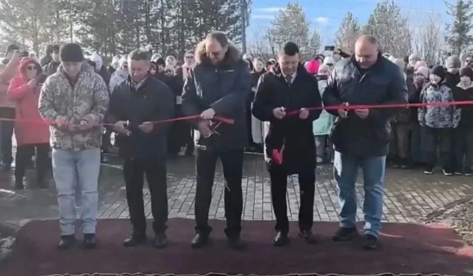 В Нижнем Куранахе появилось новое общественное пространство — парк «Металлург»