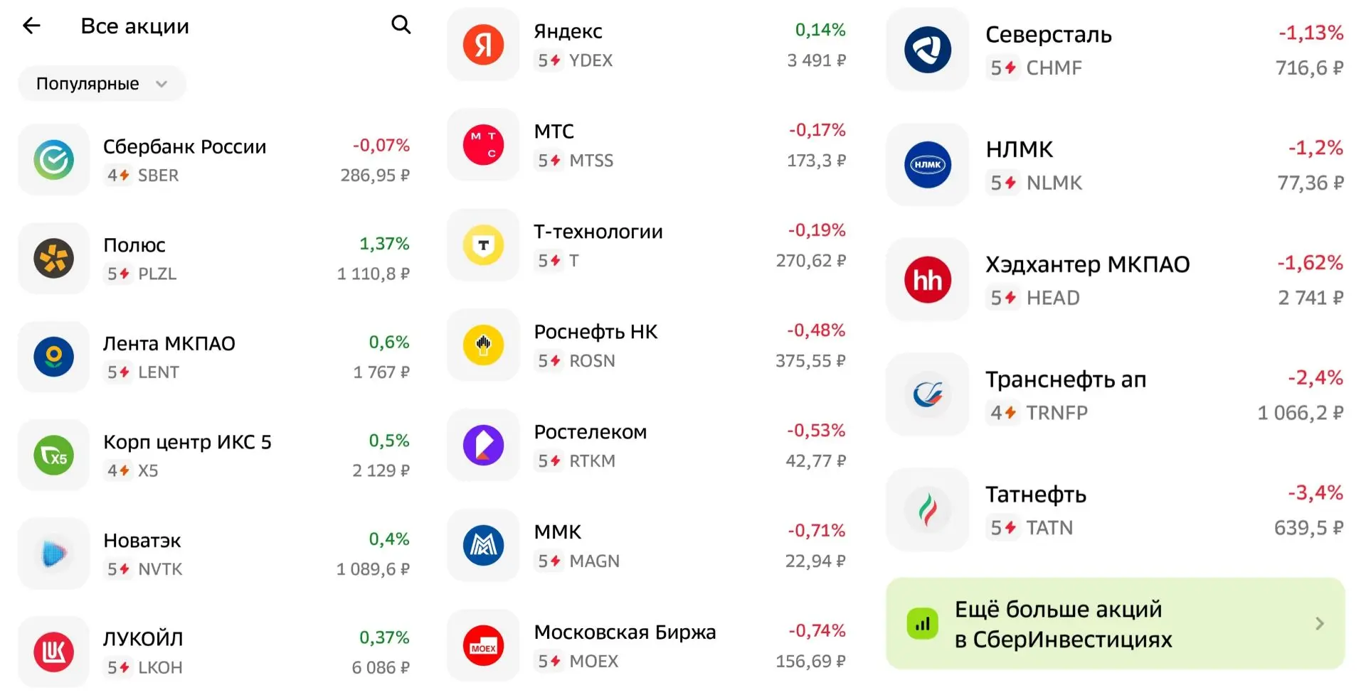 Акции за Спасибо в Сбере по курсу 1к1 — теперь для всех
