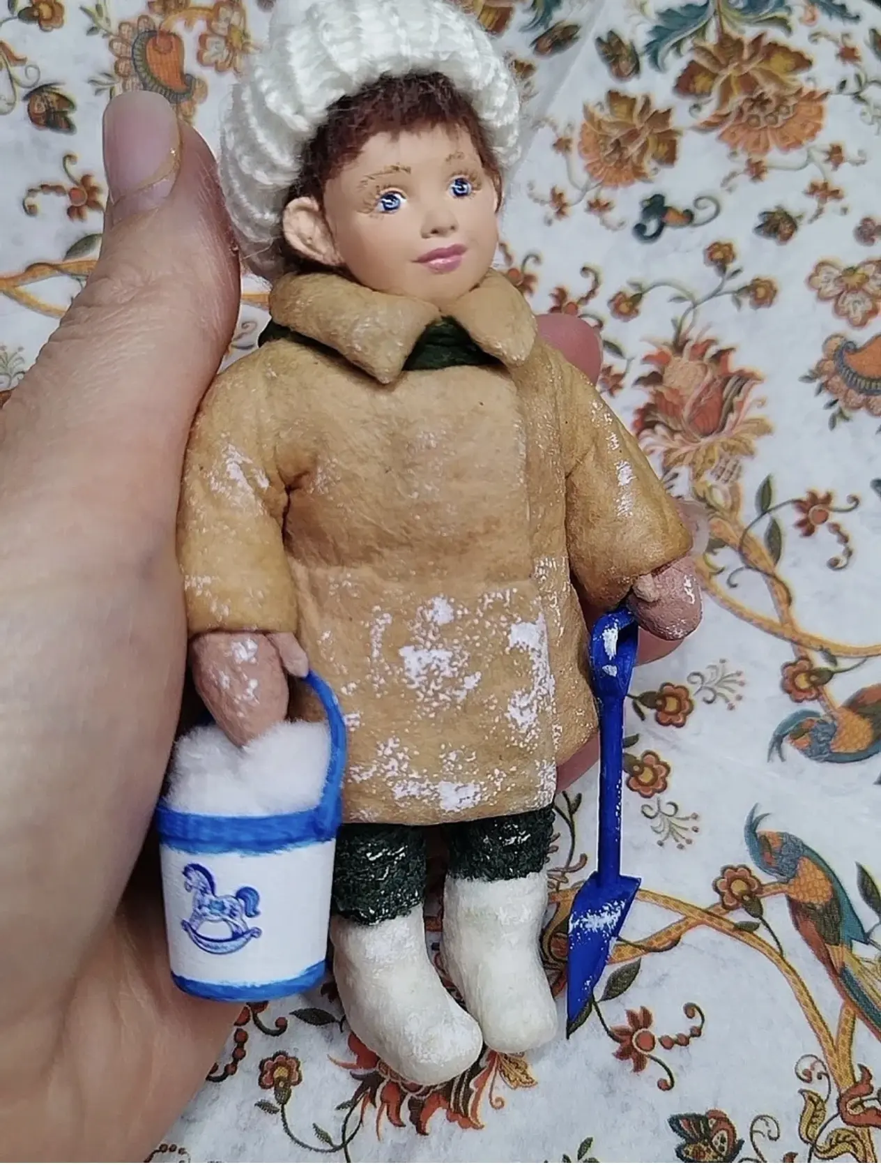 ёлочная игрушка ручной работы