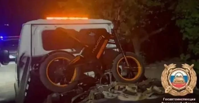 🏍 Ночной заезд закончился БЕЗ питбайка: в Таганроге остановили пьяного водителя