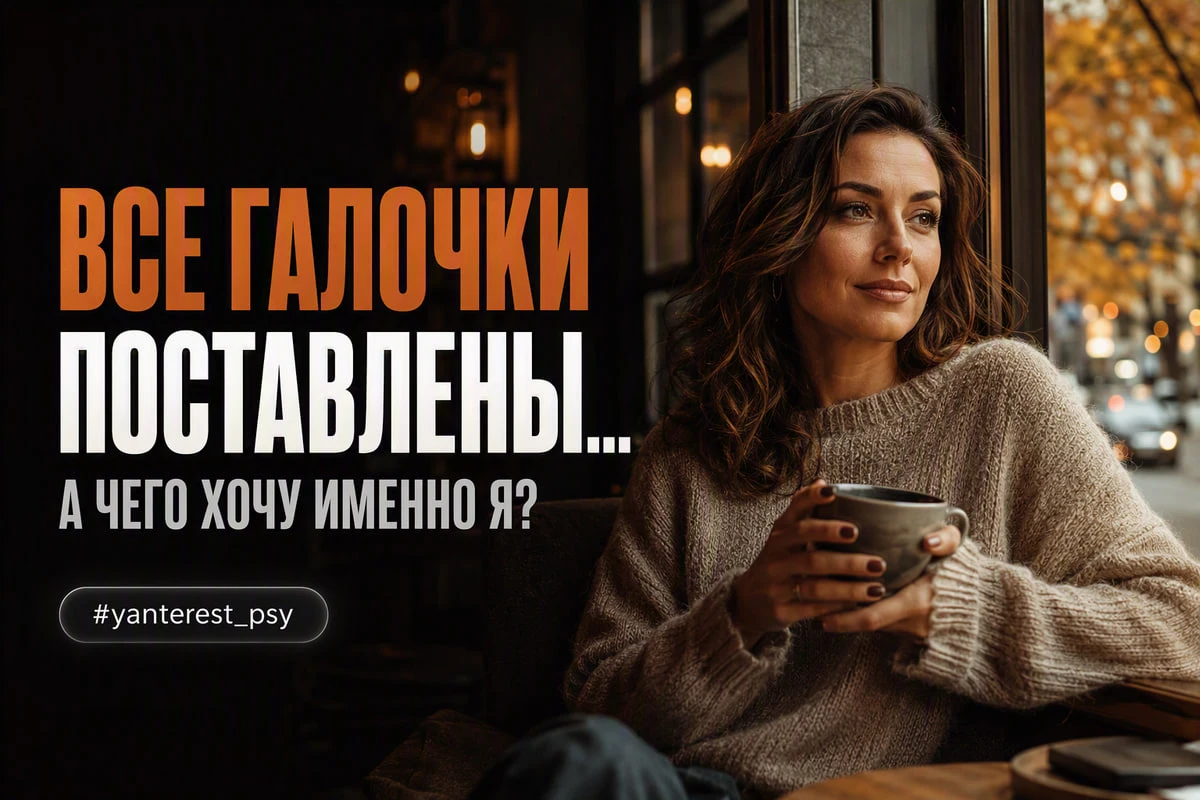 — Диплом есть, работа хорошая, замужем, ремонт доделали. Вроде живи и радуйся. А я стою...