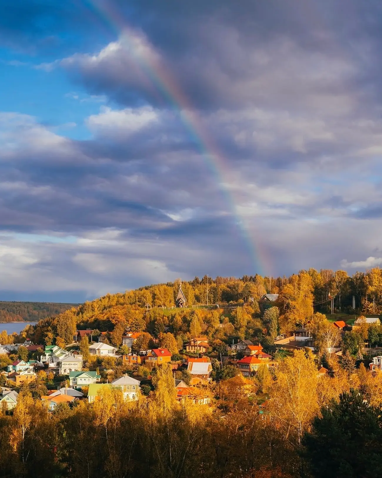 Золотая осень в Плёсе 😍