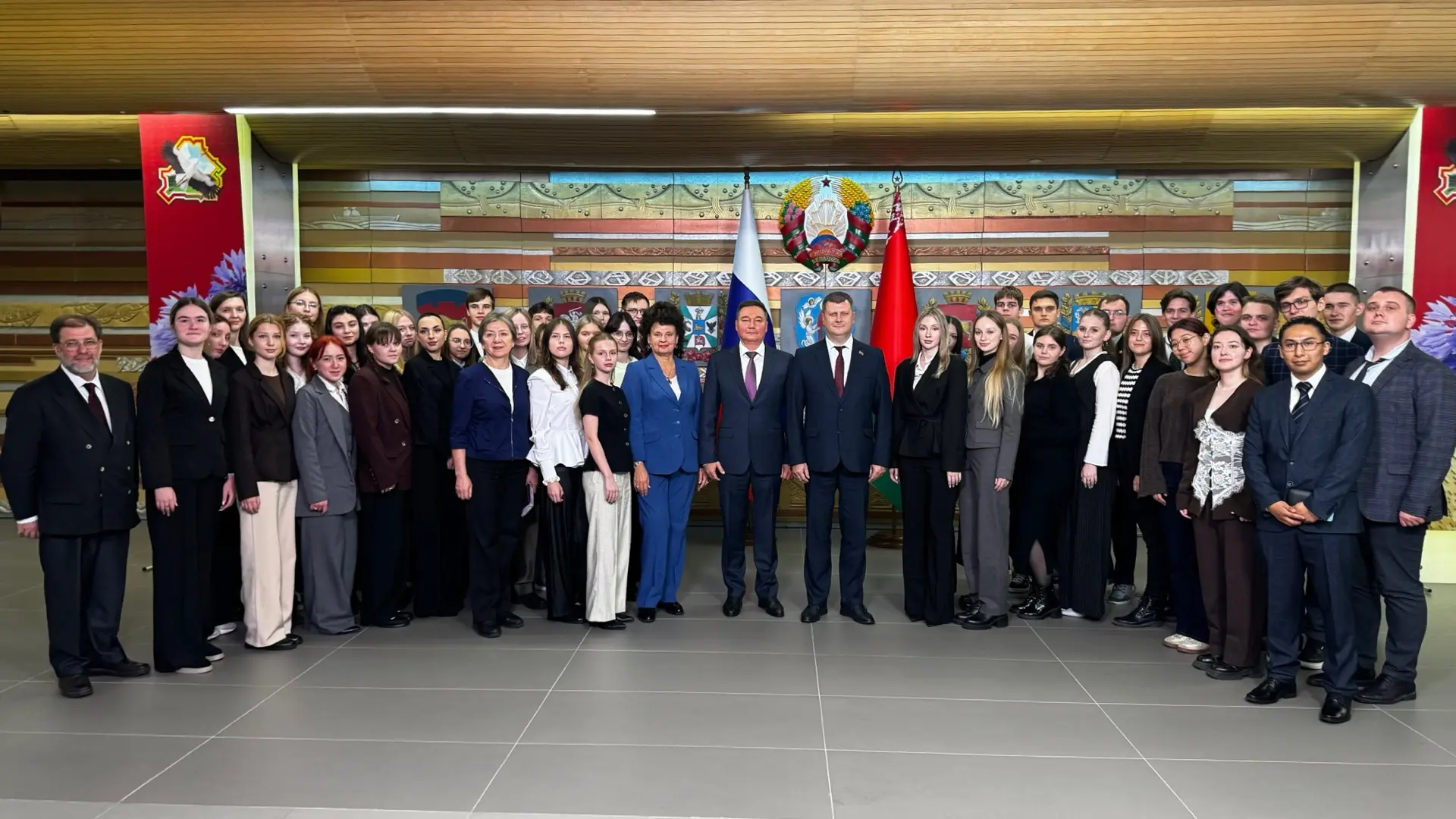 🇧🇾 В Посольстве Республики Беларусь в Российской Федерации состоялась встреча студент...