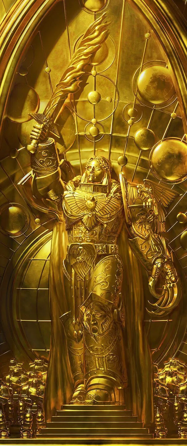 Бог-Император Человечества во вселенной Warhammer 40,000 выступает для триллионов людей...