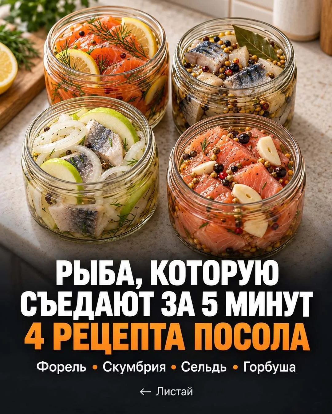 Рецепты вкусной рыбки