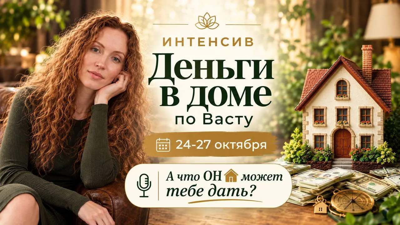 🏠 ИНТЕНСИВ «ДЕНЬГИ В ДОМЕ ПО ВАСТУ»