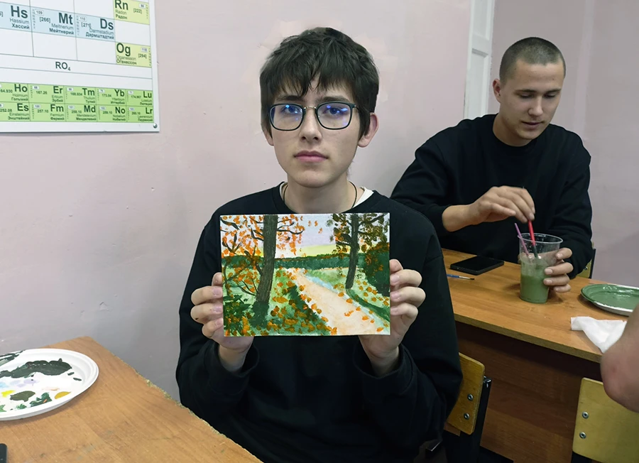 📸 Художественный мастер-класс для белёвских студентов​