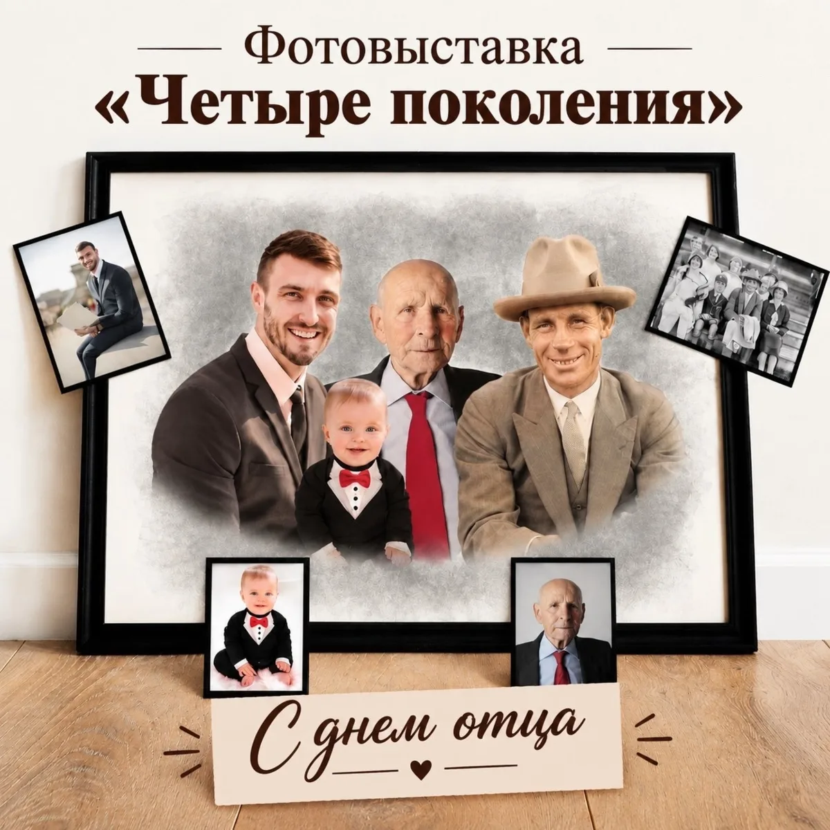 Канский молодежный центр организует выставку ко Дню отца
