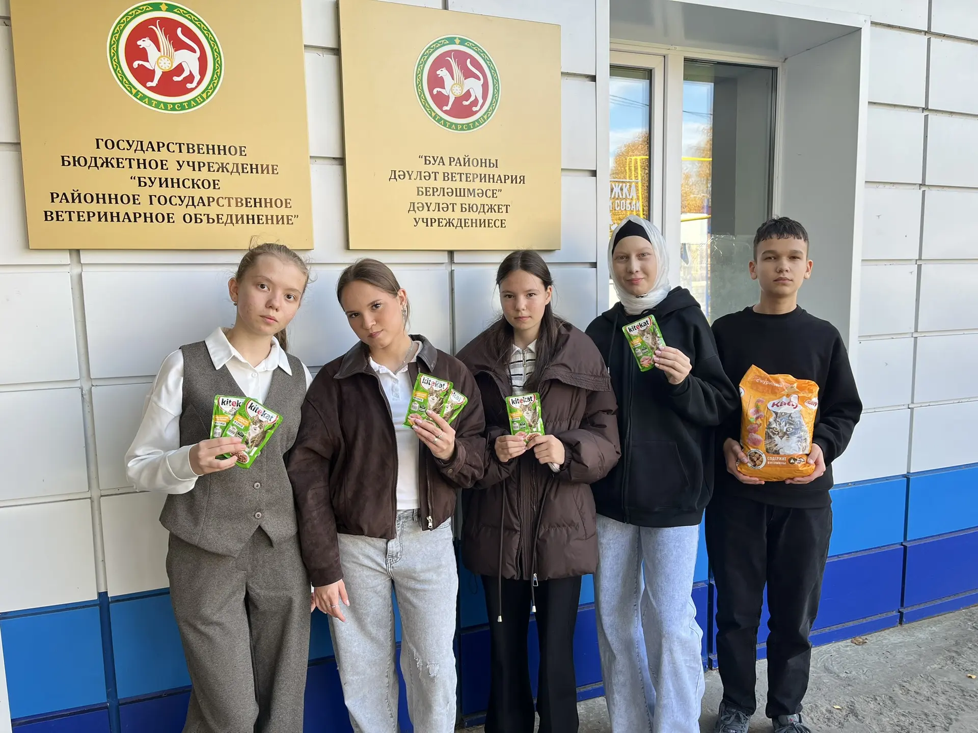 Студенты первого курса Буинского медицинского училища приняли активное участие в «Недел...
