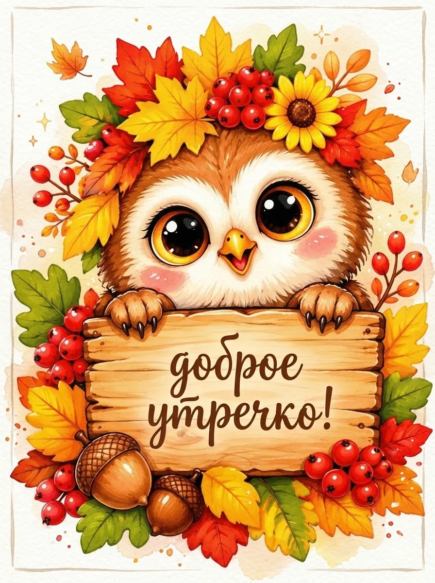 🍁 Доброго утра и хорошего начала недели!