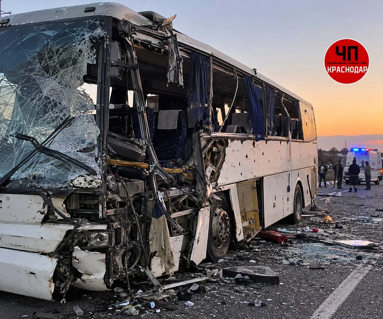 🚨 Водитель автобуса «Лисичанск — Краснодар» погиб при атаке ВСУ в ЛНР