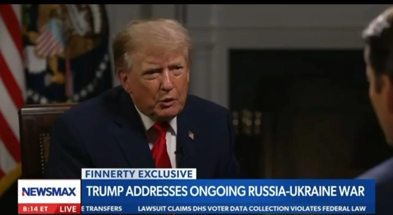 ⚡️Трамп рассказал анекдот про хохлов