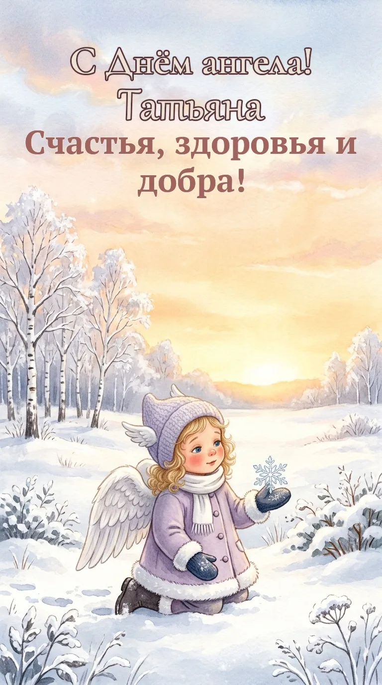 🕊️ 11 октября — с Днём ангела, Татьяна!