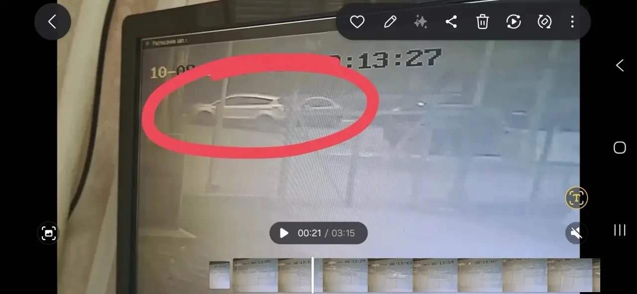 ‼️ 8 октября в 8:14 утра по адресу Гарнаева, д. 67 было совершено ДТП, с припаркованным...
