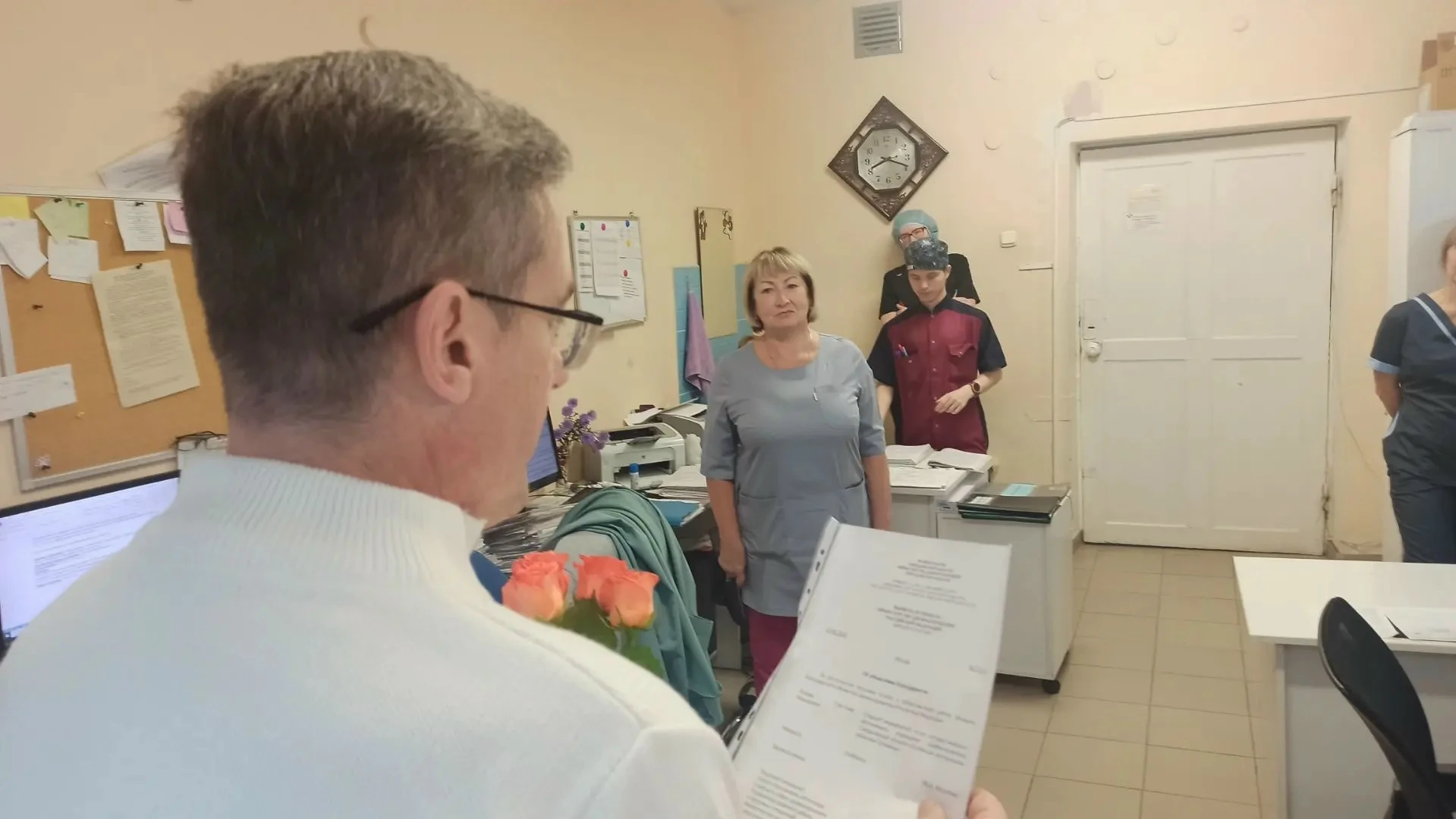 Сотрудники Полевской ЦРБ получили ведомственные награды